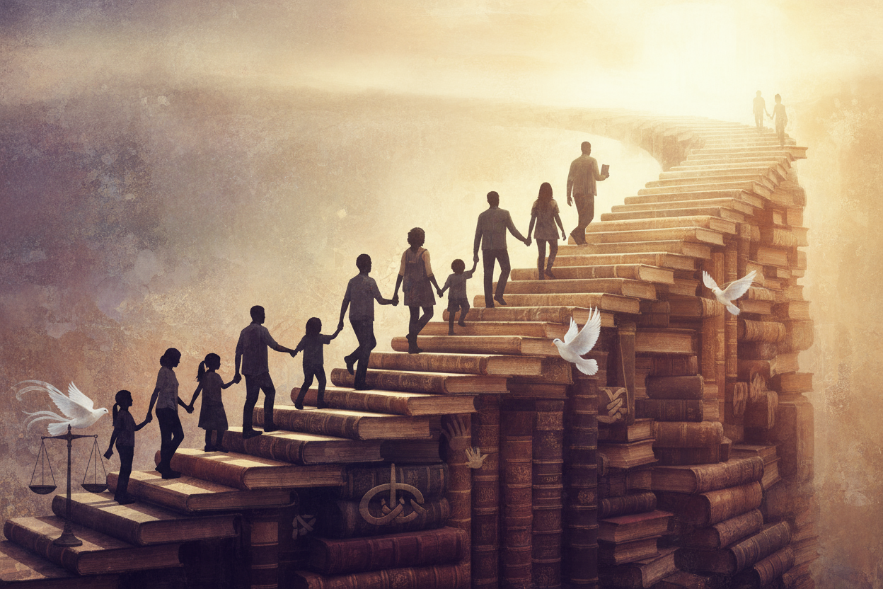 Romans engagés et société