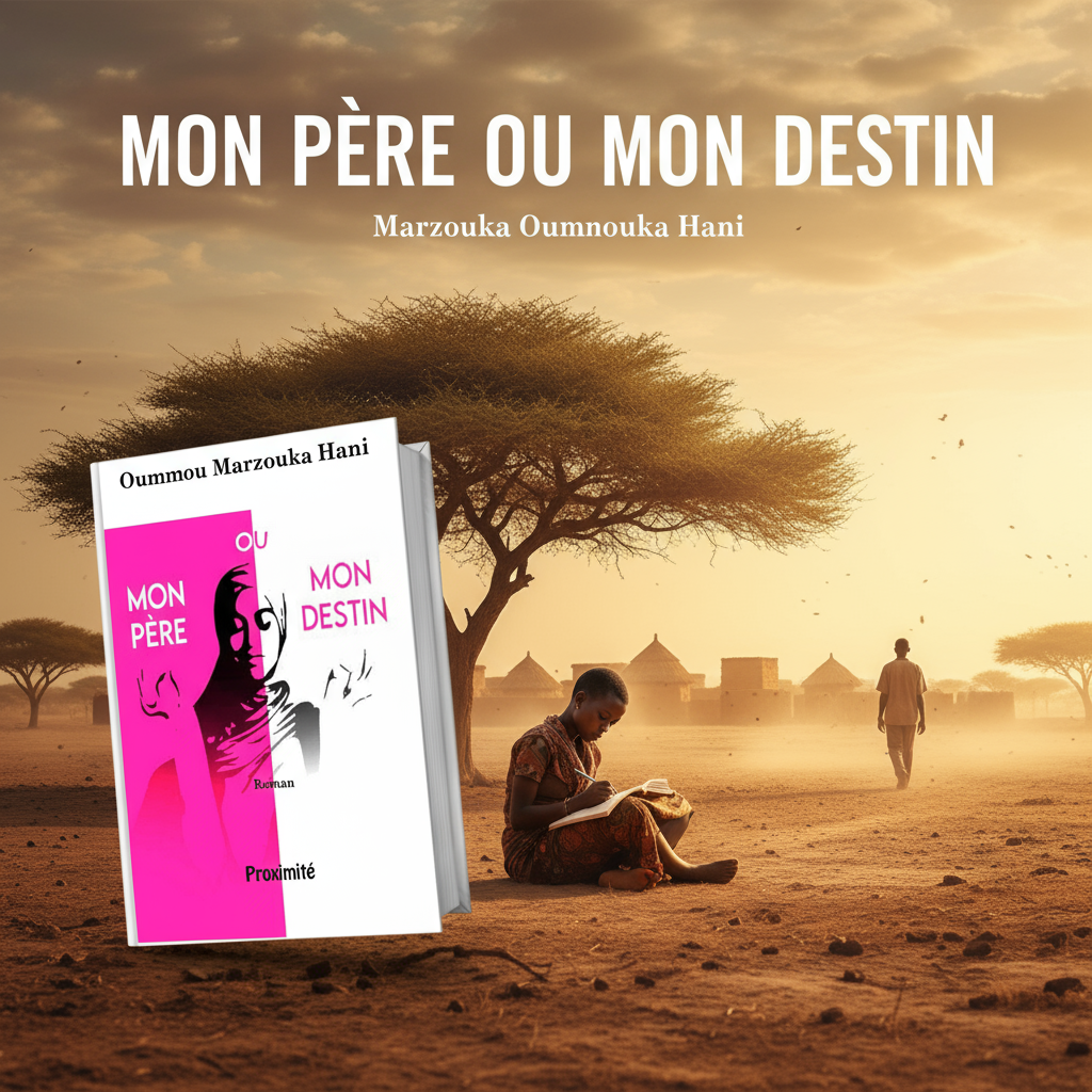 Affiche avec scène d'écriture